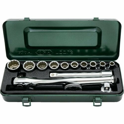 ASH レボウェイブソケットレンチセット12.7×14PCS VO4201 ソケット鍵書き割り