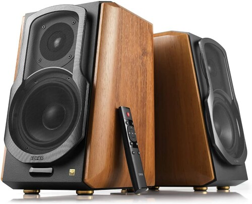 プリンストン大学 ED-S1000MK2-A Edifier製 2.0 パワードブックシェルフ 金棒引き