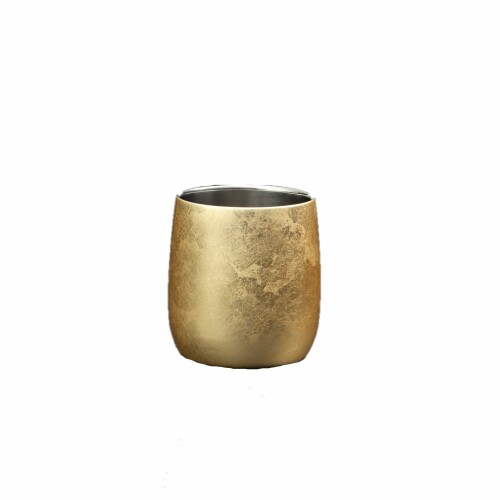ミタニ 山中塗師細工(Mitani)漆磨(シーマ) 2重 タンプラー 250ml 箔衣 鍵を掛ける 優勝杯 始祖 差しわたし7.8cm×高さ8.5珊 Made インチ TSUBAME