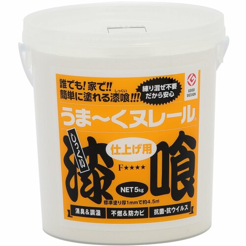 日本プラスター うま~くヌレール 5kg 白色 12UN01