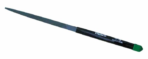 TRUSCO(トラスコ) 組ヤスリ 三角 中目 全長185 10本組 TSA010-02
