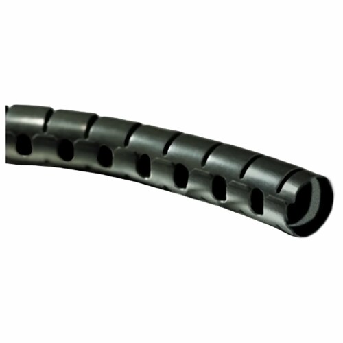 ヘラマンタイトン 配線結束・保護用チューブ ヘララップ (専用工具HAT 1個入) 耐候 黒色 25m HWPE5-W