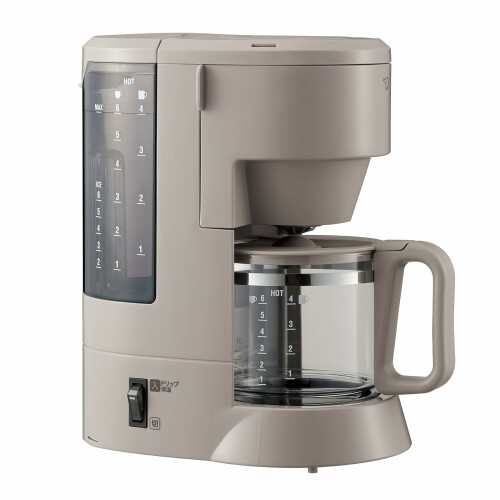 象印マホービン 珈琲製造会社 6杯用 グレイッシュブラウン EC-MA60-TZ