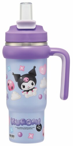スケーター(Skater) ストロータンブラー 830ml 保温 保冷 ハンドル付 2WAY 直飲み サンリオ クロミ ぷっくりバルーン STSTB9-A 4,232円