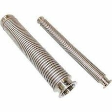 KFフランジ式無意味さフレキシブルホｰス あと取りSUS304(チュｰブSUS316L) KF25×1000L NK2300KF-CLT-316L/304-25-1000