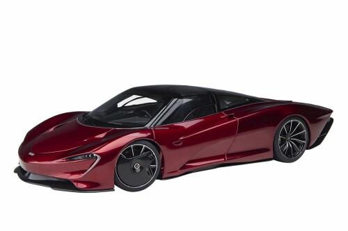 オート芸術 (AUTOart) 1/18 マクラーレン 機敏さ尾っぽ メタリック・赤いこと 研ぎ澄ます品