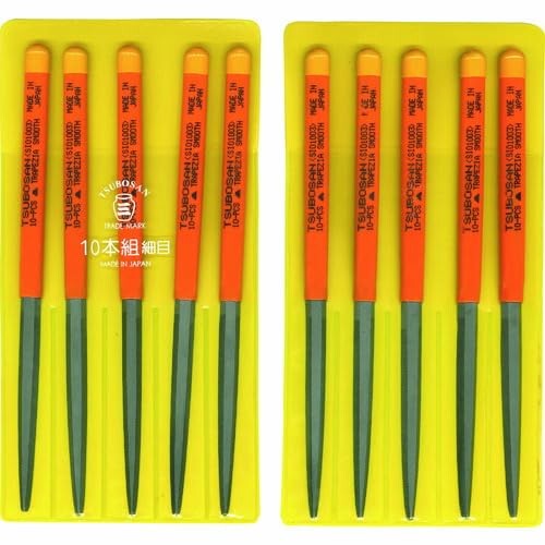 ツボサン 組ヤスリ １０本組 シノギ 所せまい SI010-03