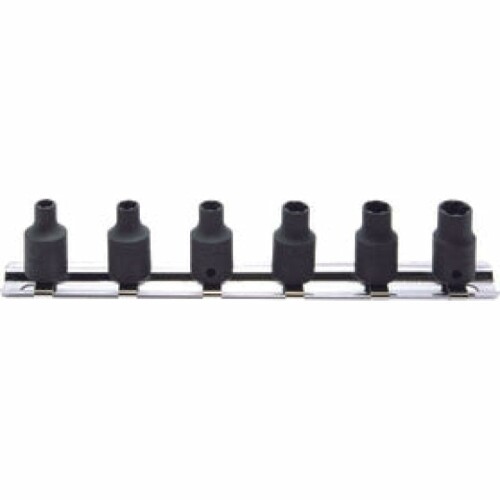 コーケン 1/4(6.35粍)SQ. ナットツイスターレールセット 6ヶ組 RS2127/6