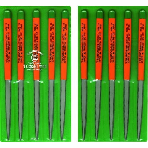 ツボサン 組ヤスリ １０本組 シノギ 中目 SI010-02