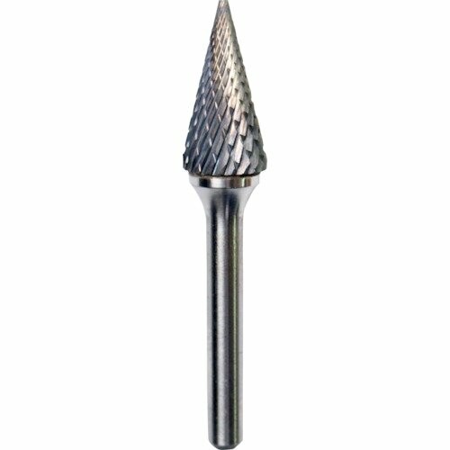 NRS 超硬バー 軸径6(mm)円錐Dカット TCBT2700D1