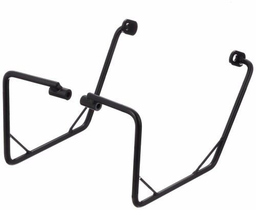 キジマ(Kijima) スーパーカブ/クロスカブ('18-) バイクパーツ サイドバッグサポート スチール製 左右セット ブラック 210-491