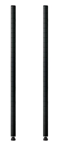 エレクター ベーシックシリーズ ポール 1200mm ブラック (2本入) B48PB2 ホームエレクター後継品