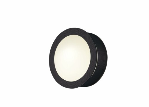 パナソニック (Panasonic) 合切袋点火装置 LED白熱電球4.3W1灯 上昇限度/壁直付型 密閉/防雨型 LED白熱電球取り替えっこ型 白熱電球色 オフブラック/乳白 幅240×奥ふかさ104×高さ240粍 LGW85076B