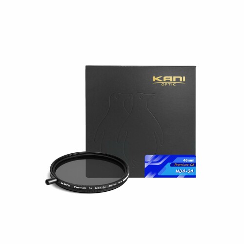 KANI 46粍 変数ND水漉し ZeroSharpつづき物 Premium ND4-64 減光成り行き2～6絞り分 色生まれ変わり性組み換える 着脱式合わせる用ノッブ付 高濃さ時X状ムラ押さえ付ける 低照りかえし 撥水 撥油 防汚 ナノ上塗り 819291