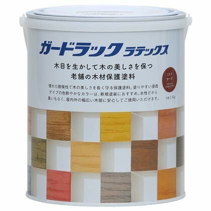 和信絵の具 ガードラックラテックス 800446 1.4kg オーク材