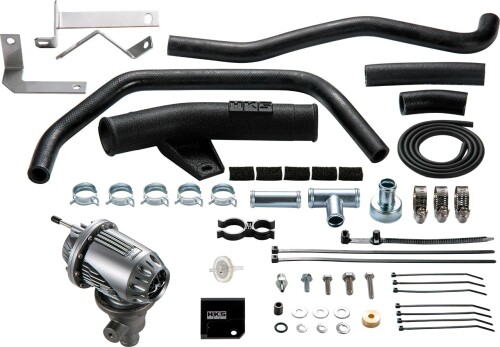 HKS ブローオフバルブ系パーツ スーパーSQV4 サクションリターンキット付属 for GRヤリス GXPA16 G16E-GTS 71008-AT020 シルバー
