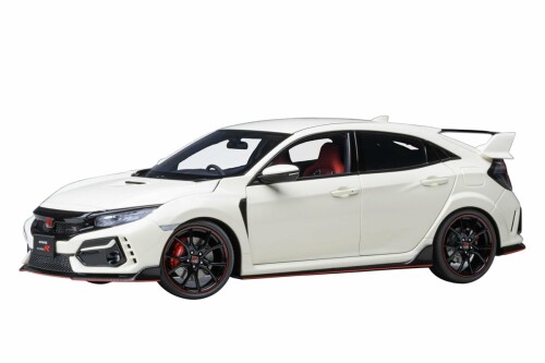 オート作物 (AUTOart) 1/18 ホンダ シビック 手合いR (FK8) 2021 チャンピオンシップ白いこと 切り上げる品