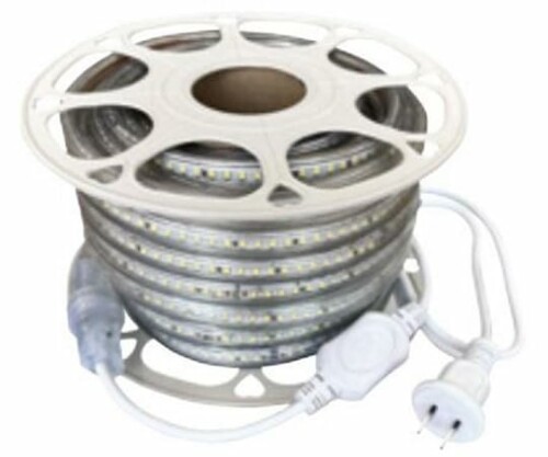 富士倉 LED荷縄ともし火 片面発する 10M 白いこと FRL-W10M
