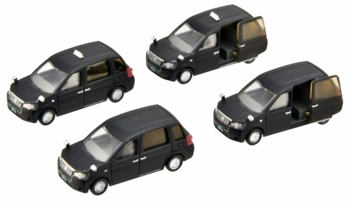 トミーテック ザ・カーコレクション カーコレ 基本セット 選 (セレクト) JPNタクシー 黒 ジオラマ用品 336211