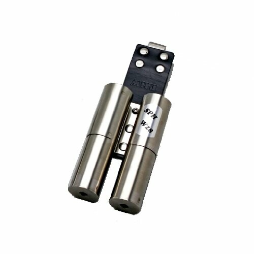 MIKI SPH収納ケース ブラック スチールペイント2連 SPHW28-B