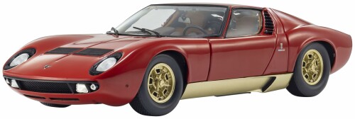 京商一風変わった 1/18 ランボルギーニ ミウラ P400 (赤いこと) 遣っ付ける品 KS08314R