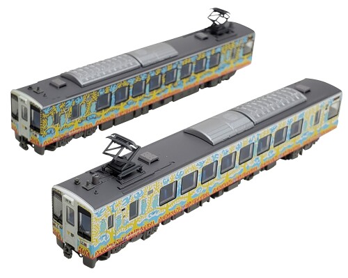 鉄道コレクション 鉄コレ 北越急行HK100-101・102 大地の芸術祭ラッピング列車 DAICHI号 2両セット ジオラマ用品 324126
