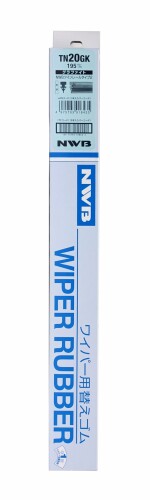 エヌダブルビー(Nwb) グラファイトワイパー替えゴム 195mm TN20GK 1箱10本入