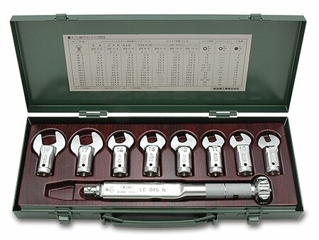 ASH トルクレンチスパナヘッドセット LC045N+8-19粍 LCS2000