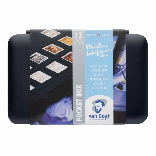 Van Gogh ターレンス 益荒男水彩画絵の具 ヴァンゴッホ スペシャリティカラー12色仕掛けるT2080-8640 二分の一食麺麭