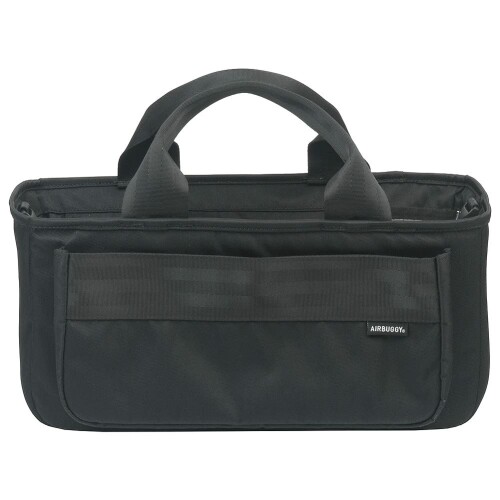 AIRBUGGY WATER PROTECT ORGANIZER BLACK AB0330 エアバギーウォータープロテクトオーガナイザー 黒いこと 乳母車 ストローラーバッグ 手持ち部分に神通力磁気テープ据えつける 御徒面子のみ取りはずし可 バッ