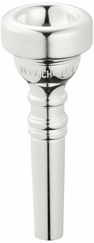 バック コルネット マウスピース 10 1/2E 銀メッキ仕上げ