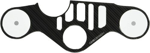 PRINT(プリント) トップブリッジステッカー カーボン柄 YZF-R1 (15-19)