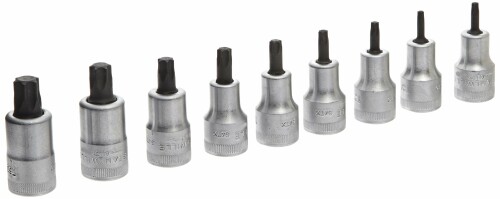 スタビレー ヘクスローブソケットセット 54TX/9 差込角:12.7粍 9個組