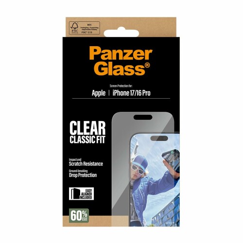 iPhone 17ProMax PanzerGlass Screen Protector UWF 治具付き