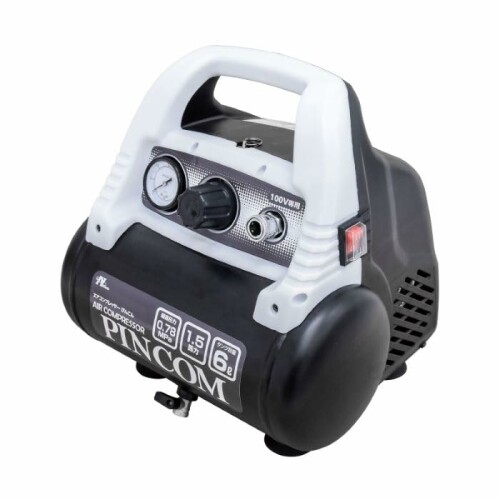 日動加工(Nichido Ind) 乾式エアコンプレッサー ぴんこん ACP-786WH