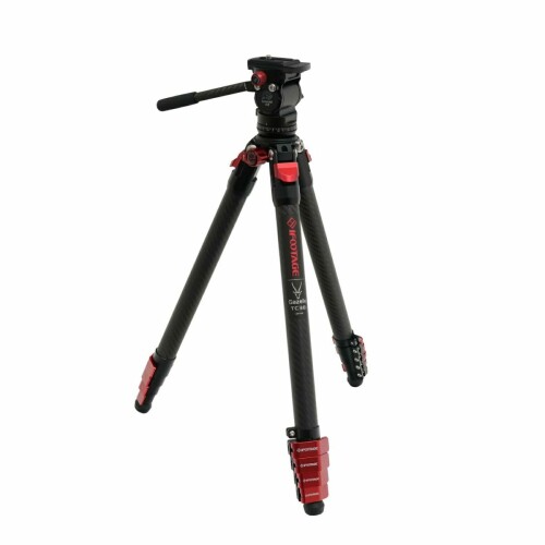 IFOOTAGE 中型周遊炭素三脚 小型映像媒体雲台書き割り GAZELLE TC3B+KOMODOK3 パウダーコンパクト か細い 置き目一角 炭素製 828774