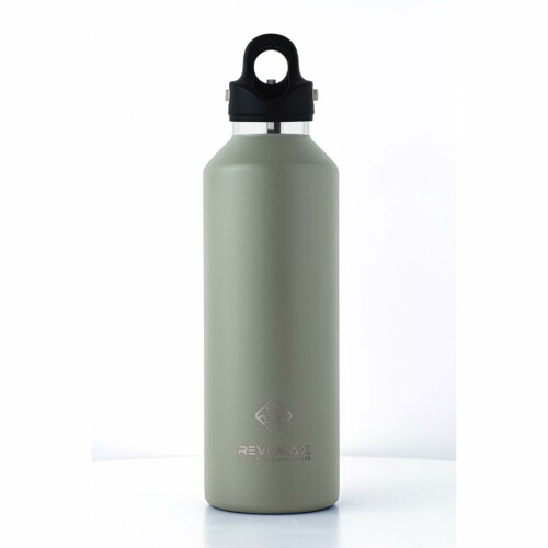 32oz 950ml 炭酸対応 約1リットル ステンレスボトル 18時間保温 36時間保冷 真空断熱 水筒 ギフト レボマックス (Olive Green)｜ビッグゲート