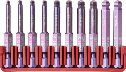 ＰＢスイスツールズ Ｅ６－７１５ビットブロックセット E6715CN