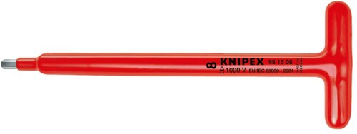 クニペックス KNIPEX 9815-08 縁切りT型六角棒鍵 1000V
