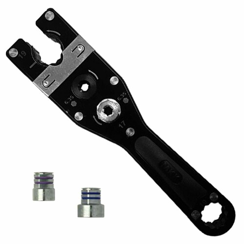 モト一こま MKK 電動１番ウッド用歯車式鍵(取り替えっこソケット17粍・21粍付) GR-19S