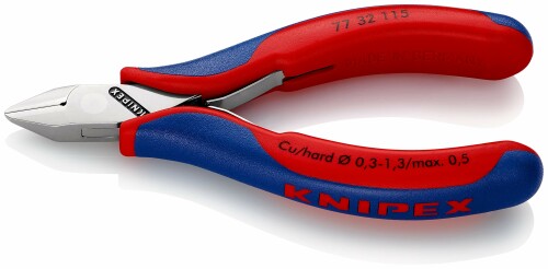 クニペックス KNIPEX 7732-115 電子工学ニッパー (SB)