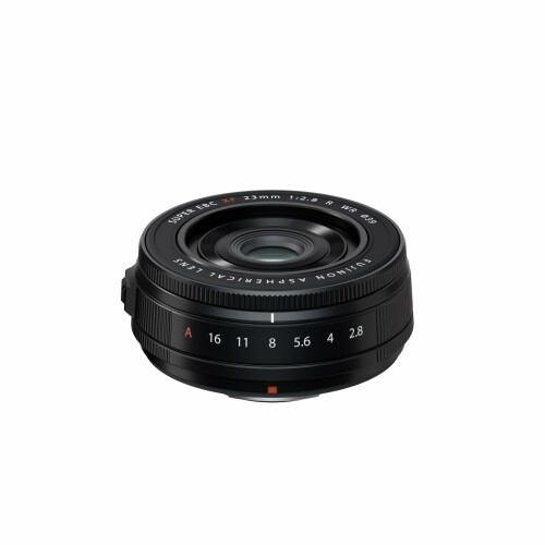 富士フイルム(FUJIFILM) X 取り替えっこ水晶体 フジノン 単興味の中心 準広角 パウダーコンパクト 23粍 F2.8 防塵防滴耐低温 絞り輪っか 黒いこと F XF23MMF2.8 R WR B