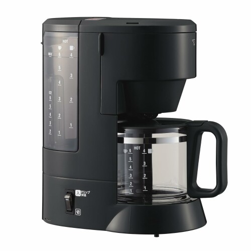 象印マホービン 珈琲製造会社 6杯用 黒いこと EC-MA60-BA