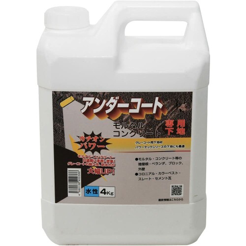 丸長商事 力強さテック すり鉢・混凝土専用了簡材 アンダー厚地の外套 水溶性 4kg