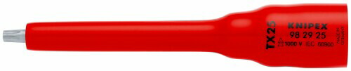 クニペックス KNIPEX 9829-25 (3/8SQ) 不成立ソケットTｘ25 1000Ｖ