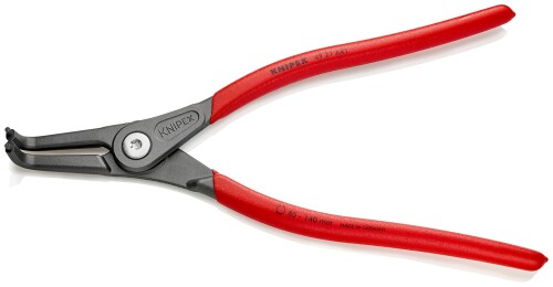 クニペックス KNIPEX 4921-A41 軸用細やかスナップリングプライヤー 曲(SB)