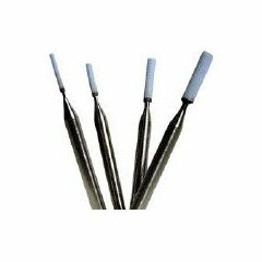 チェリー(大和製砥)精密軸付砥石320 1.5x7x3x45 (10本入)QB1.5