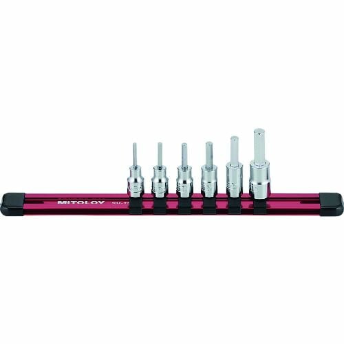 ミトロイ １／４ ヘックスソケット ホルダーセット ６コマ７点 HH207M 6,198円