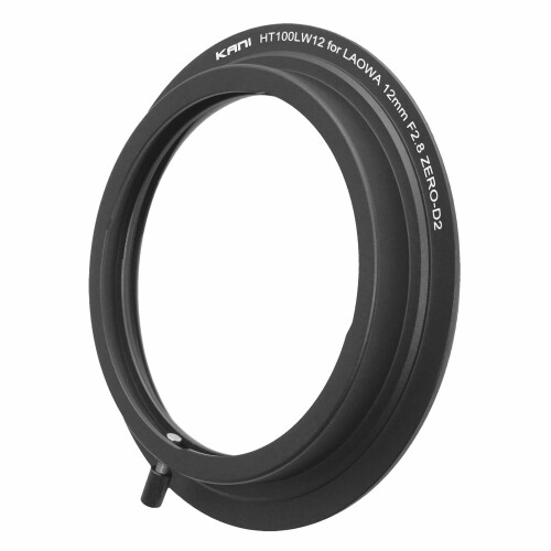 KANI 100mm幅 HT100 III アダプターリング Laowa 12mm F2.8 Zero-D 専用 超広角対応 フィルターホルダー別売 角型フィルターアクセサリ アルミ製 804631
