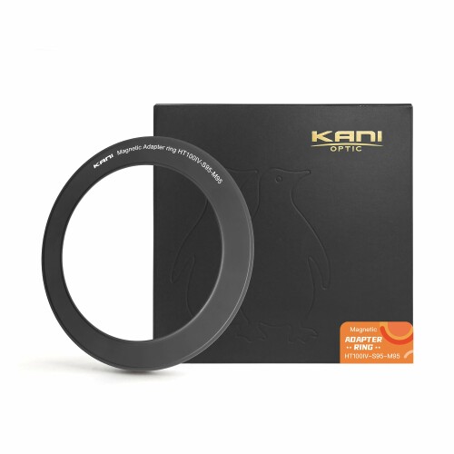 KANI 100粍幅 HT100 IV-S95-M95 磁石式アダプタ輪っか 100粍幅保持者「HT100 IV」用 水晶体枠径95粍相応う 角型水漉し付属物 軽銀製 816030